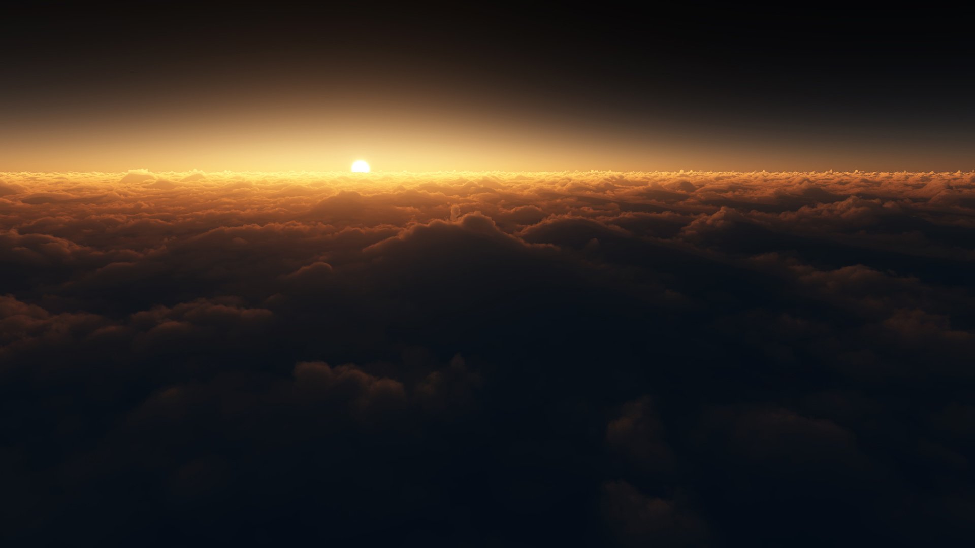 Обои облака, солнце, shifted reality, spectral, clouds, the sun разрешение 2560x1600 Загрузить