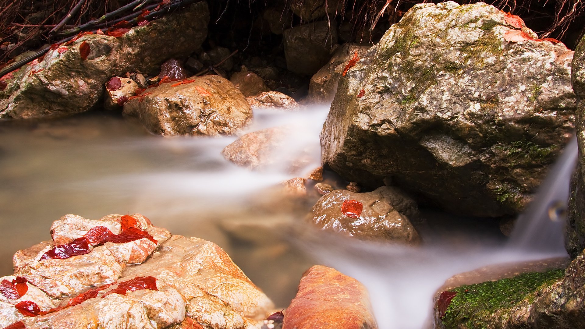 Обои природа, камни, ручей, речка, течение, nature, stones, stream, river, for разрешение 3531x2292 Загрузить