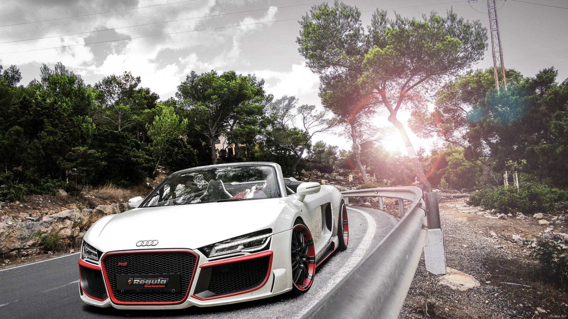 Обои дорога, ауди, спорткар, road, audi, sports car разрешение 2560x1440 Загрузить