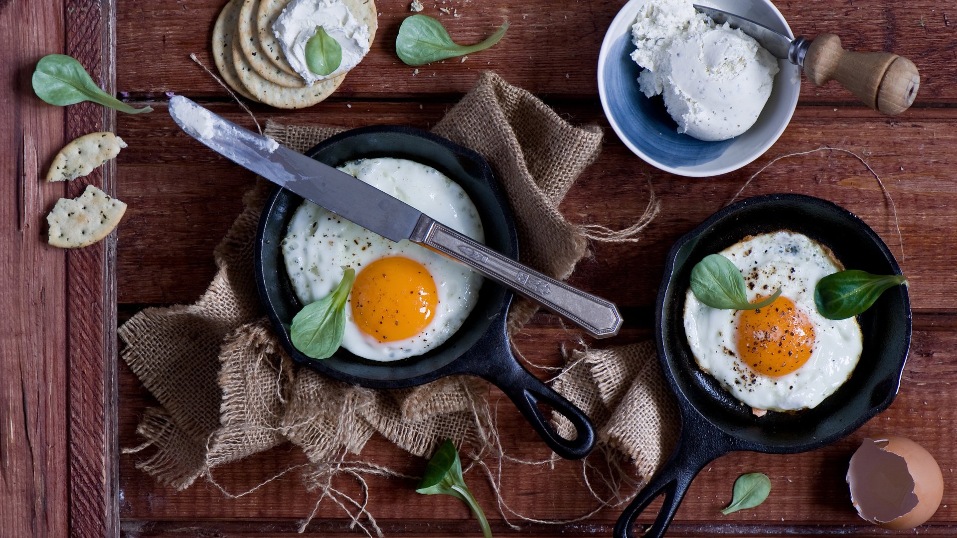 Обои завтрак, яйца, натюрморт, яичница, anna verdina, яицо, breakfast, eggs, still life, scrambled eggs, egg разрешение 2000x1337 Загрузить