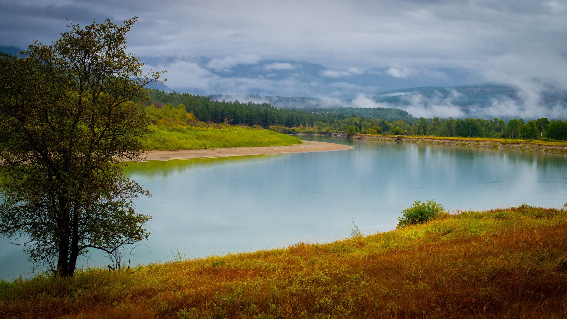 Обои озеро, пейзаж, британская колумбия, lake, landscape, british columbia разрешение 4096x2048 Загрузить