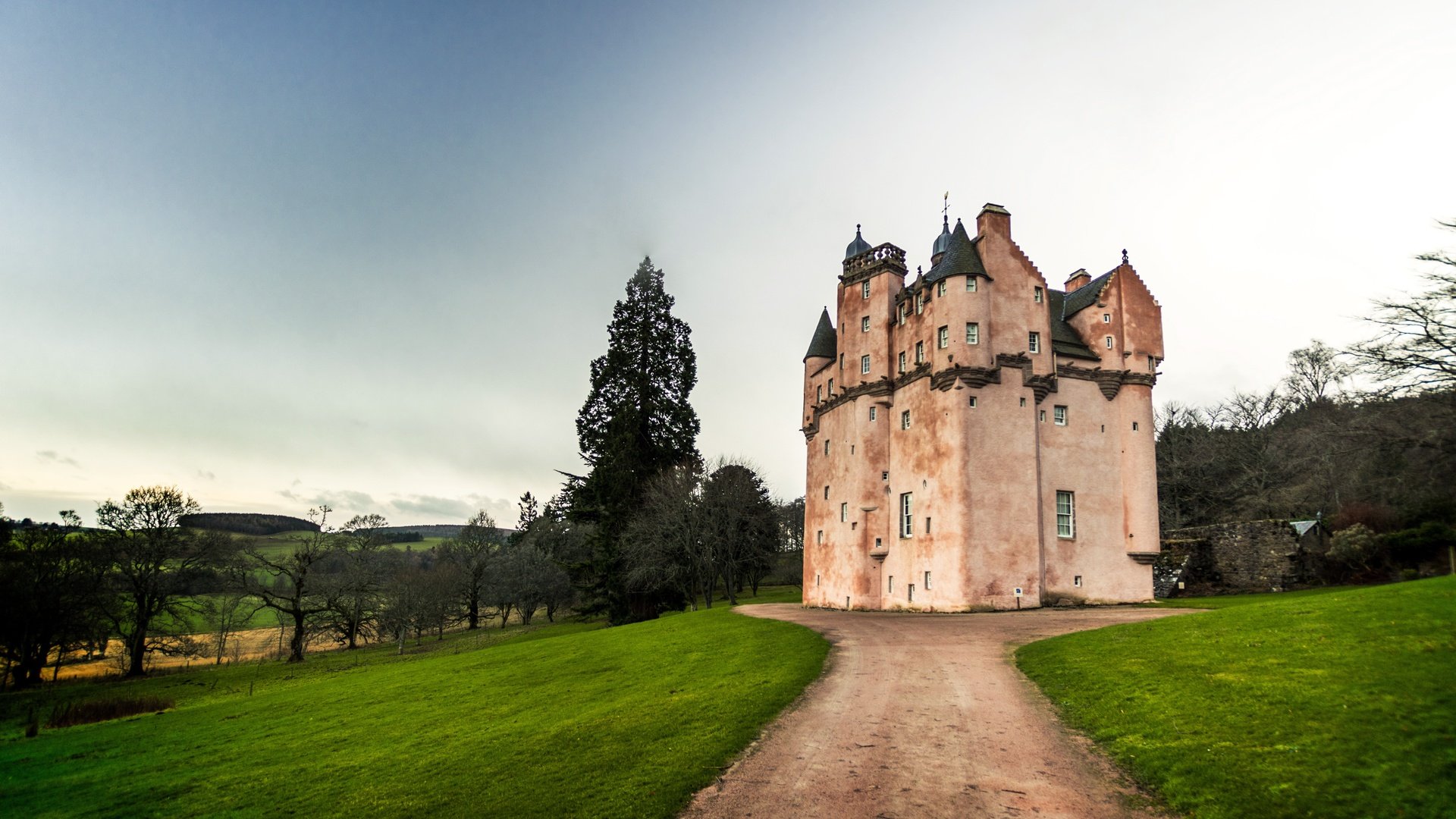 Обои замок, шотландия, соединенное королевство, craigievar castle, замок крэгивар, castle, scotland, united kingdom разрешение 5536x3901 Загрузить