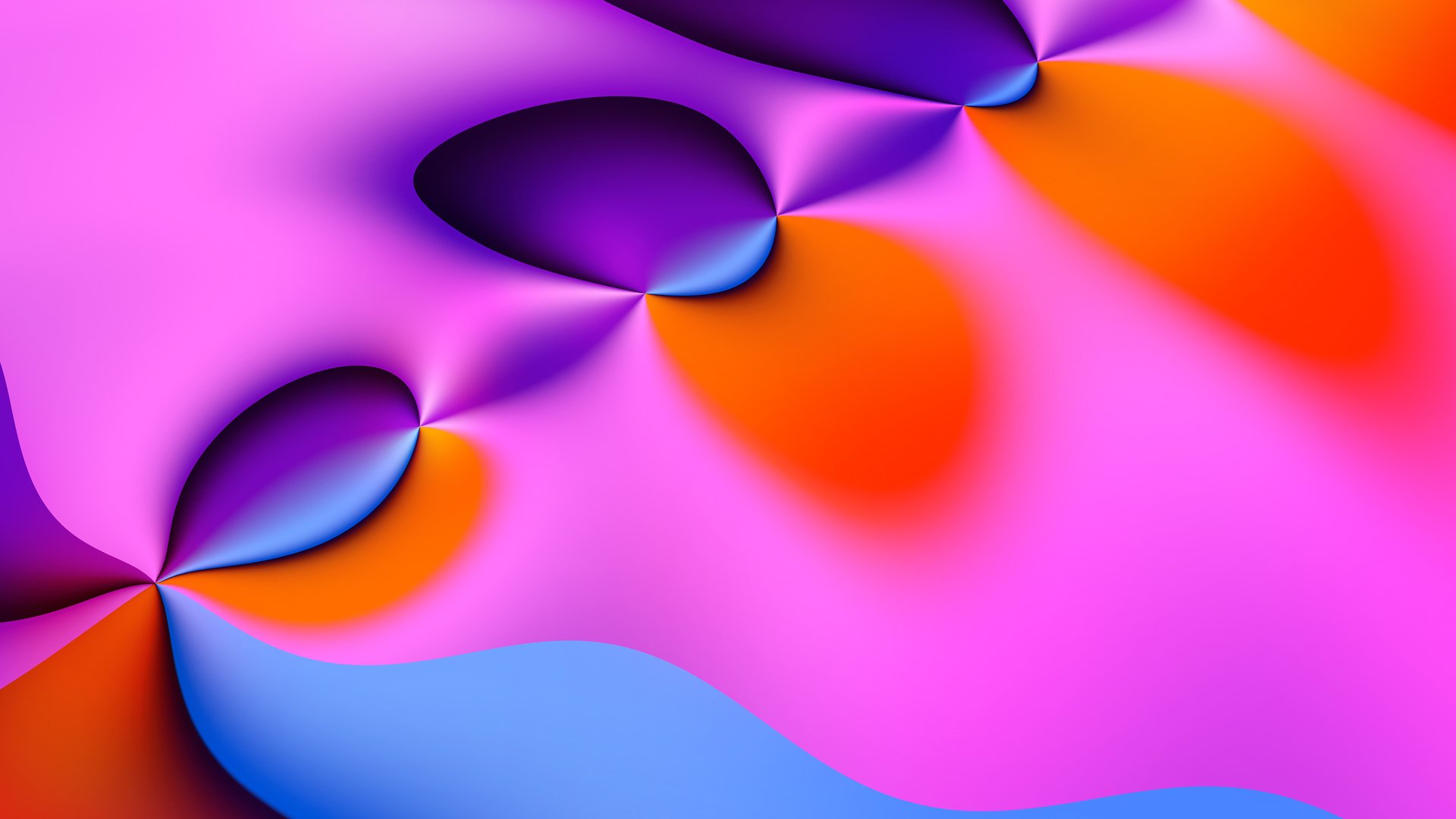 Обои абстракция, цвет, форма, abstraction, color, form разрешение 3840x2400 Загрузить