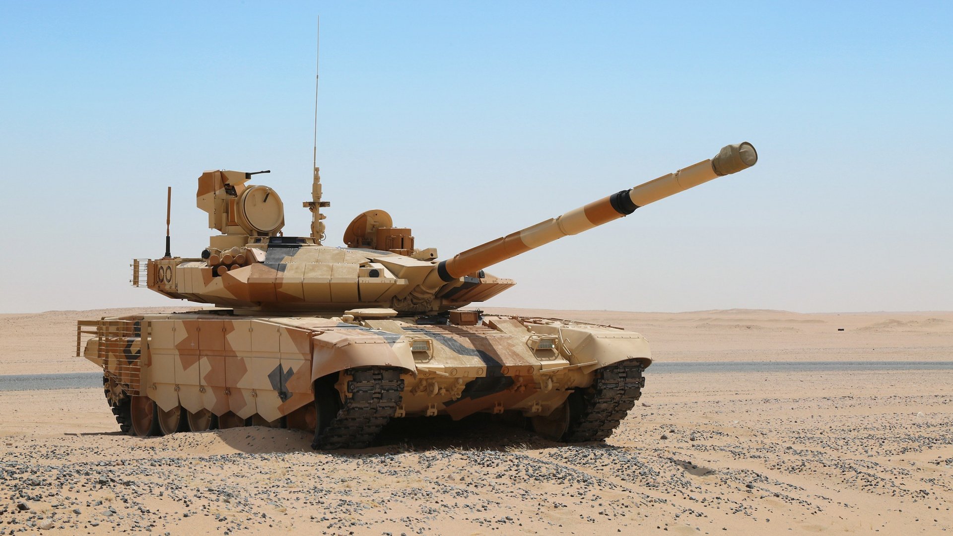 Обои песок, пустыня, танк, т-90мс, sand, desert, tank, t-90ms разрешение 2112x1188 Загрузить
