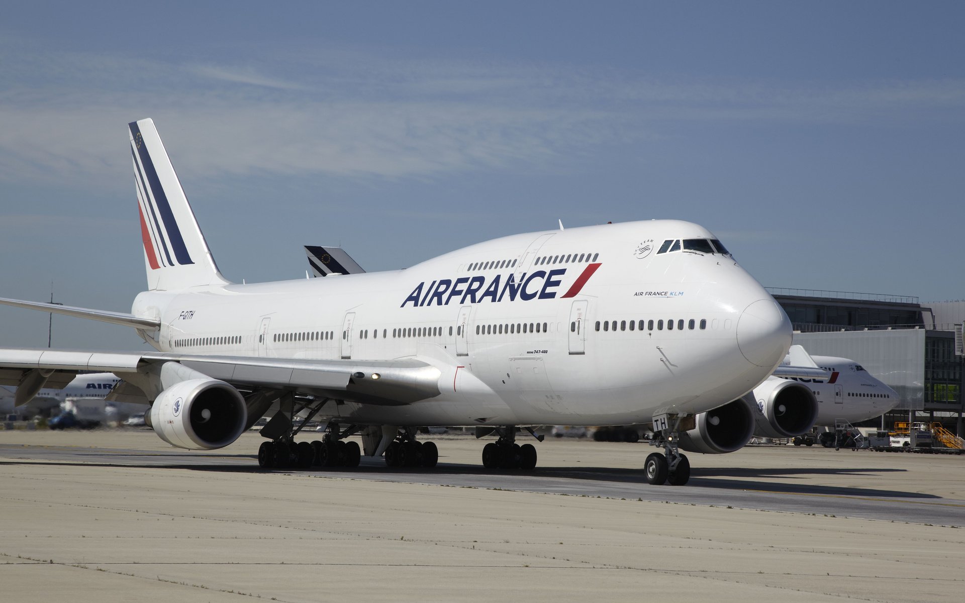 Обои боинг, 747, ayerodrom, air france, grazhdanskaya, boeing разрешение 5616x3744 Загрузить