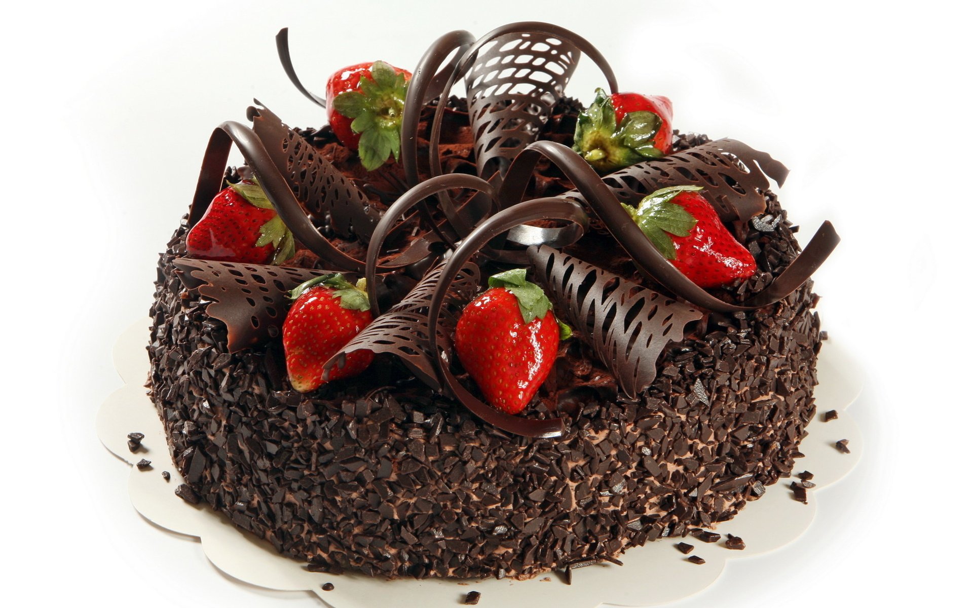 Обои клубника, шоколад, сладость, торт, strawberry, chocolate, the sweetness, cake разрешение 2048x1536 Загрузить