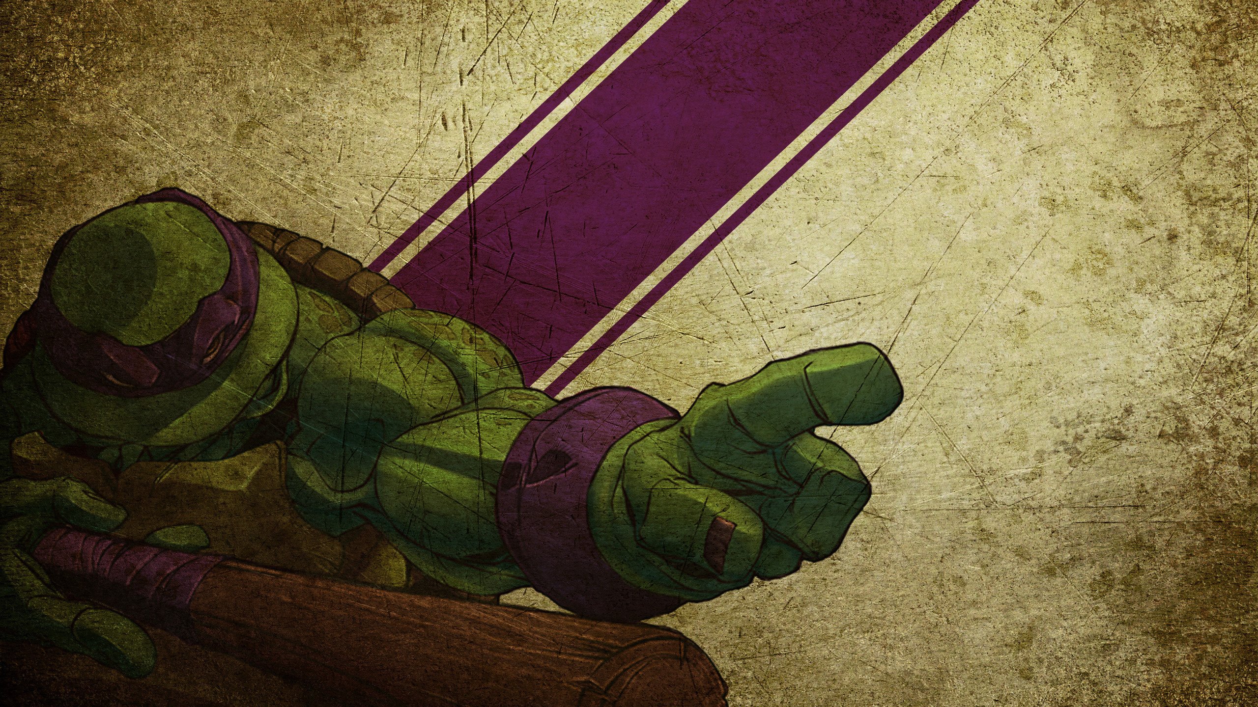 Обои черепашки-ниндзя, ninja turtles, донателло, teenage mutant ninja turtles, donatello разрешение 2560x1600 Загрузить