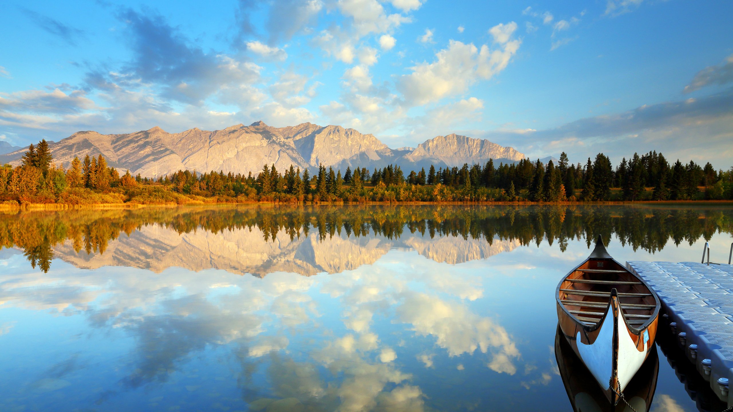 Обои горное озеро, ландшафт, валлпапер, mountain lake, landscape, wallpaper разрешение 5399x3600 Загрузить