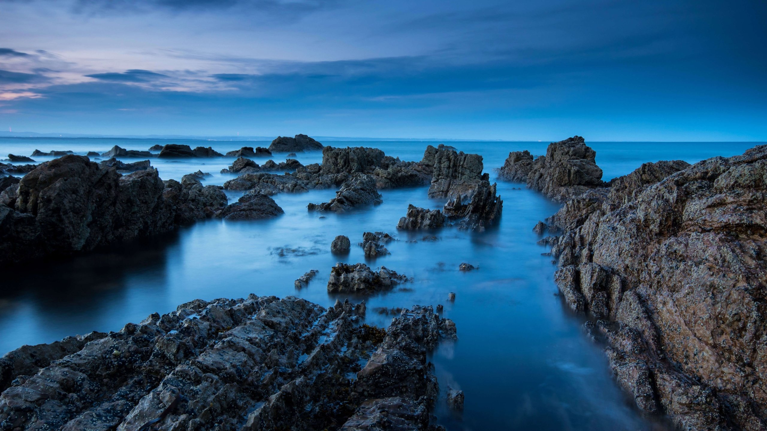 Обои скалы, море, шотландия, rocks, sea, scotland разрешение 5397x3036 Загрузить