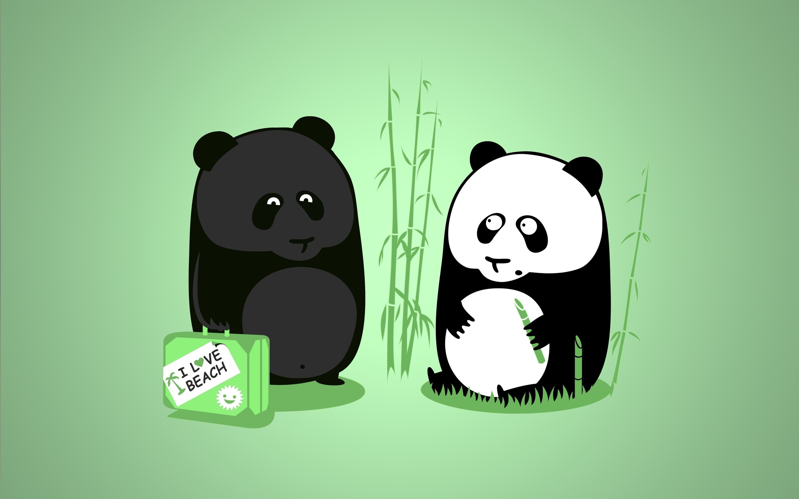 Обои панда, zagar, otpusk, panda разрешение 4963x3509 Загрузить