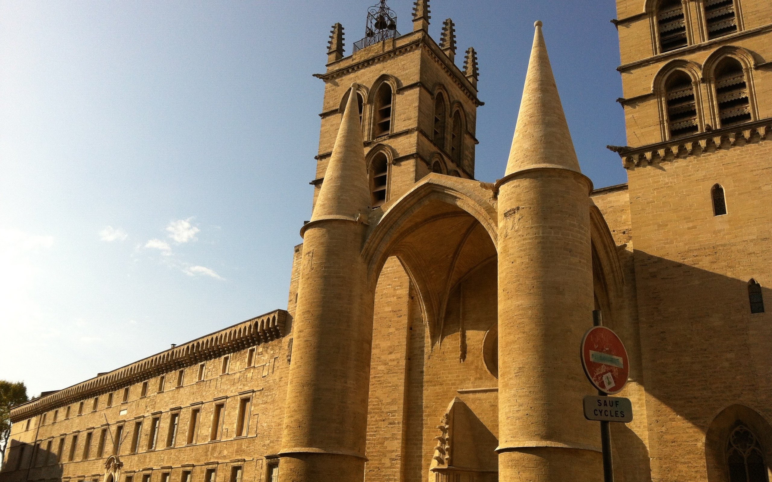 Обои франция, монпелье, кафедральный собор, собор сен-пьер, france, montpellier, cathedral, the saint-pierre cathedral разрешение 2592x1936 Загрузить