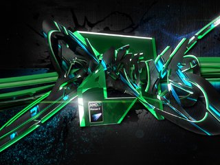 Обои графитти, amd, phenom, graffiti разрешение 1920x1080 Загрузить