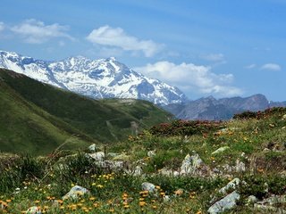 Обои италия, перевал пенсер-йох, italy, pass spencer-joch разрешение 2560x1440 Загрузить