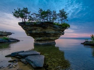 Обои остров на озере гурон, the island on lake huron разрешение 1920x1080 Загрузить