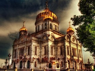 Обои москва, россия, храм христа спасителя, moscow, russia, the cathedral of christ the savior разрешение 2560x1600 Загрузить