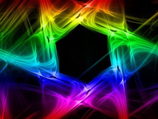 Обои свет, узор, цвет, дым, фрактал, газ, шестигранник, light, pattern, color, smoke, fractal, gas, hexagon разрешение 1920x1080 Загрузить