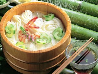 Обои соус, креветки, вермишель, азиатская еда, sauce, shrimp, vermicelli, asian food разрешение 1920x1200 Загрузить