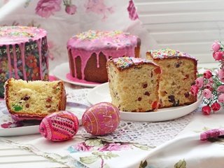 Обои пасха, кулич, сервировка, крашенки, easter, cake, serving, eggs разрешение 3000x2000 Загрузить