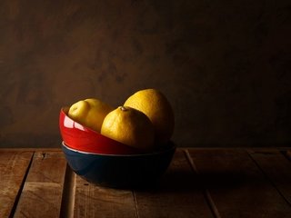Обои фрукты, натюрморт, лимоны, цитрусы, fruit, still life, lemons, citrus разрешение 2048x1638 Загрузить