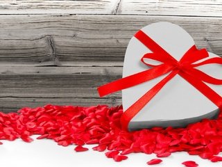 Обои сердце, лента, сердечки, бант, валентинов день, heart, tape, hearts, bow, valentine's day разрешение 1920x1080 Загрузить