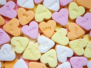 Обои конфеты, любовь, сердца, сердечки, сладкое, десерт, candy, love, heart, hearts, sweet, dessert разрешение 3072x2048 Загрузить