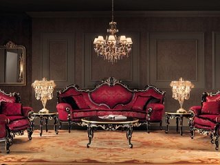 Обои стиль, интерьер, дизайн, комната, мебель, гостиная, барокко, style, interior, design, room, furniture, living room, baroque разрешение 1920x1080 Загрузить