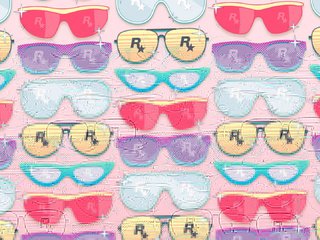 Обои арт, фон, цвет, очки, рокстар, art, background, color, glasses, rockstar разрешение 1920x1080 Загрузить