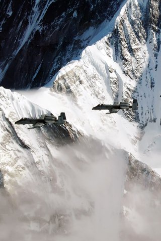 Обои горы, самолет, скала, аляска, a-10, thunderbolt, pacific alaska range complex, тренировочный полёт, mountains, the plane, rock, alaska, training flight разрешение 1920x1200 Загрузить