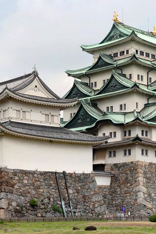 Обои япония, японии, nagoya castle, замок нагоя, japan, the nagoya castle разрешение 2560x1600 Загрузить
