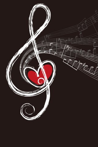 Обои ноты, ключ, сердце, скрипичный, звуки, notes, key, heart, violin, sounds разрешение 1920x1200 Загрузить