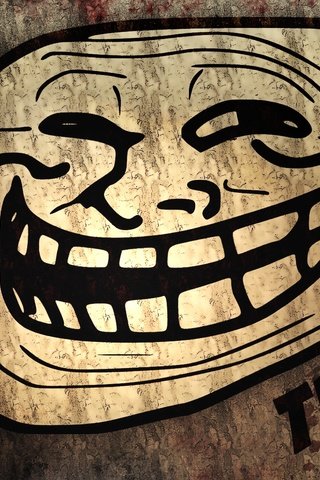 Обои арт, улыбка, плакат, лицо, зубы, тролль, иллюстрация, art, smile, poster, face, teeth, troll, illustration разрешение 1920x1080 Загрузить