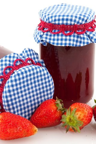 Обои еда, клубника, салфетка, сладкое, запасы на зиму, food, strawberry, napkin, sweet, stocks for the winter разрешение 1920x1080 Загрузить