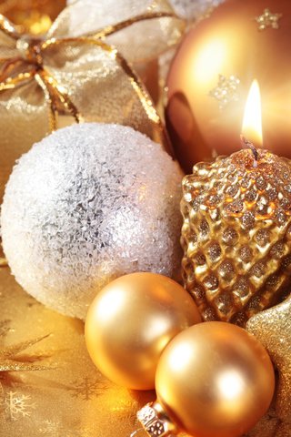 Обои новый год, зима, елочные игрушки, новогодние игрушки, новогодний шар, new year, winter, christmas decorations, christmas toys, christmas ball разрешение 2560x1600 Загрузить