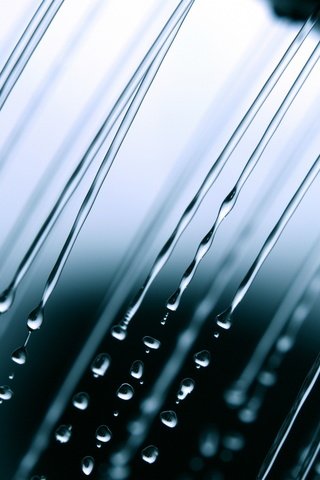 Обои вода, макро, капли, дождь, капли дождя, water, macro, drops, rain, raindrops разрешение 2560x1600 Загрузить
