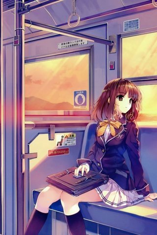 Обои девушка, аниме, метро, portfel, girl, anime, metro разрешение 5890x4021 Загрузить