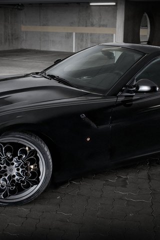 Обои черная, феррари, диски, 599, black, ferrari, drives разрешение 1920x1080 Загрузить