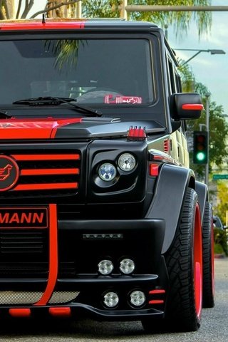 Обои автомобили, mercedes-benz g55 amg by hamann, mercedes- benz g55 amg от hamann, cars, mercedes - benz g55 amg from hamann разрешение 1920x1080 Загрузить