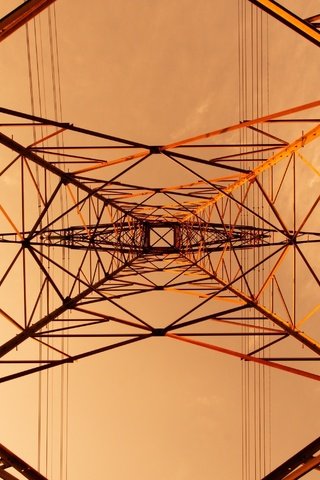 Обои фон, лэп, metallic sunset, background, power lines, sunset metallic разрешение 1920x1200 Загрузить