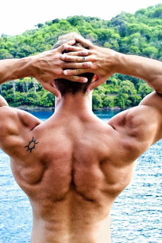 Обои поза, мужчина, мужики, сзади, бодибилдер, pose, male, men, back, bodybuilder разрешение 4928x3148 Загрузить