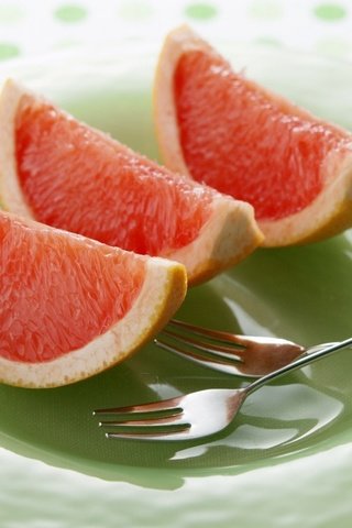 Обои фрукты, дольки, тарелка, вилки, цитрусы, грейпфрут, fruit, slices, plate, fork, citrus, grapefruit разрешение 1920x1200 Загрузить