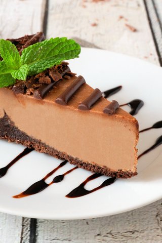 Обои шоколад, чизкейк, крем, chocolate, cheesecake, cream разрешение 7000x4667 Загрузить