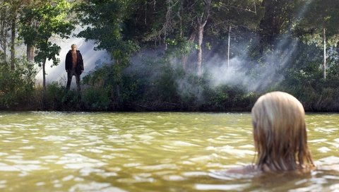 Обои пятница 13, купание, jason voorhees, friday the 13th, bathing разрешение 3375x1906 Загрузить