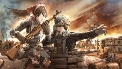 Обои valkyria chronicles, война, солдаты, war, soldiers разрешение 5052x3158 Загрузить