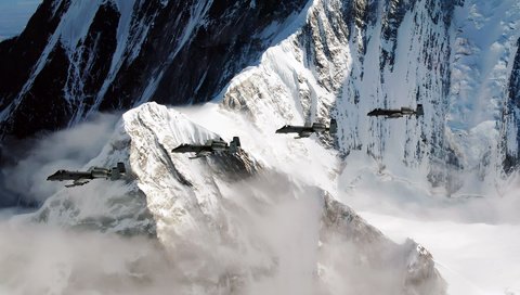 Обои горы, самолет, скала, аляска, a-10, thunderbolt, pacific alaska range complex, тренировочный полёт, mountains, the plane, rock, alaska, training flight разрешение 1920x1200 Загрузить