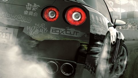 Обои скорость, трасса, prostreet, ниссан, фары, жажда скорости, speed, track, nissan, lights, need for speed разрешение 1920x1200 Загрузить