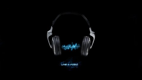 Обои наушники, жизнь для музыки, headphones, life for music разрешение 1920x1200 Загрузить