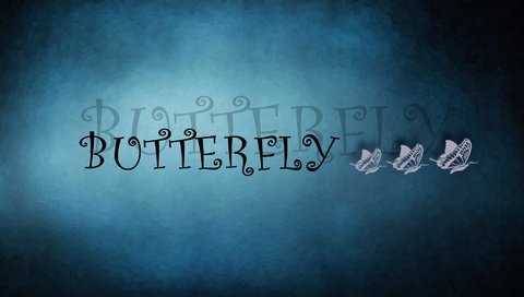 Обои бабочка, текст, три, buttefly, butterfly, text, three разрешение 1920x1080 Загрузить