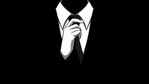 Обои галстук, анонимус, аноним, tie, anonymous разрешение 1920x1080 Загрузить
