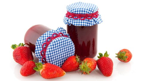 Обои еда, клубника, салфетка, сладкое, запасы на зиму, food, strawberry, napkin, sweet, stocks for the winter разрешение 1920x1080 Загрузить