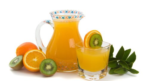 Обои свежесть, апельсин, киви, стакан, графин, сок, freshness, orange, kiwi, glass, decanter, juice разрешение 1920x1200 Загрузить